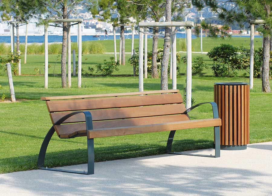 Banc Vienne - aréa | mobilier urbain