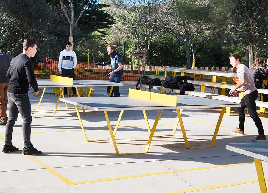 Table de ping-pong extérieure - Parcs et espaces verts - AtlasBarz