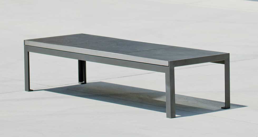 Area - Banc simple - Sienne