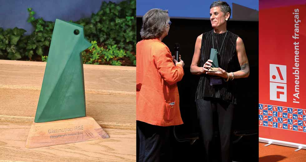 Aréa lauréat des Trophées RSE lors des rencontres de l’Ameublement français