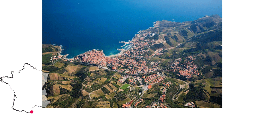 Interview d’Éric Salliot de l’agence Frys par Aréa mobilier urbain sur la Refonte du front de mer de Banyuls-sur-mer