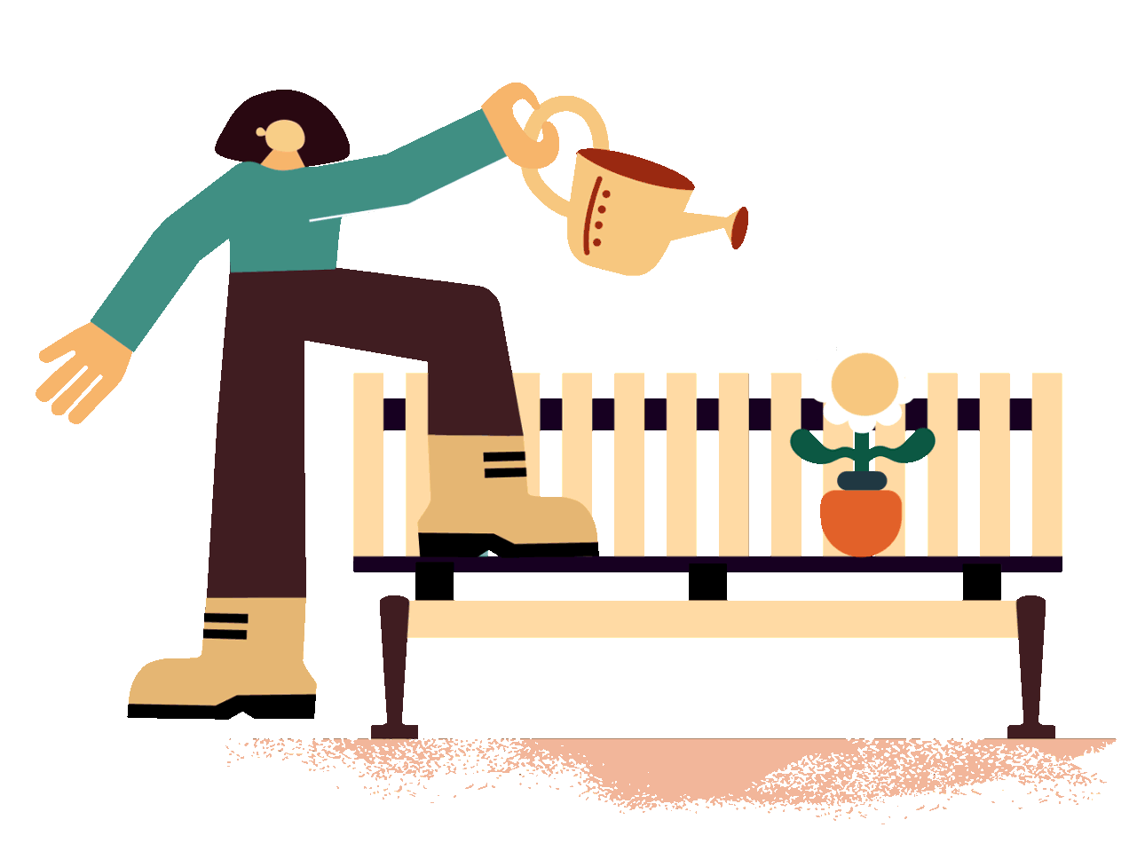 Gif conçu par aréa mobilier urbain.