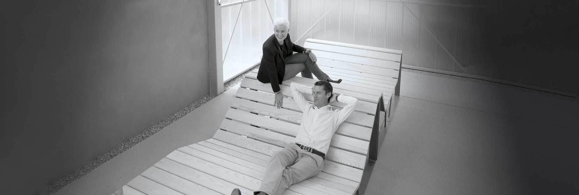 Gilles et Laure Boudou - Photothèque aréa mobilier urbain