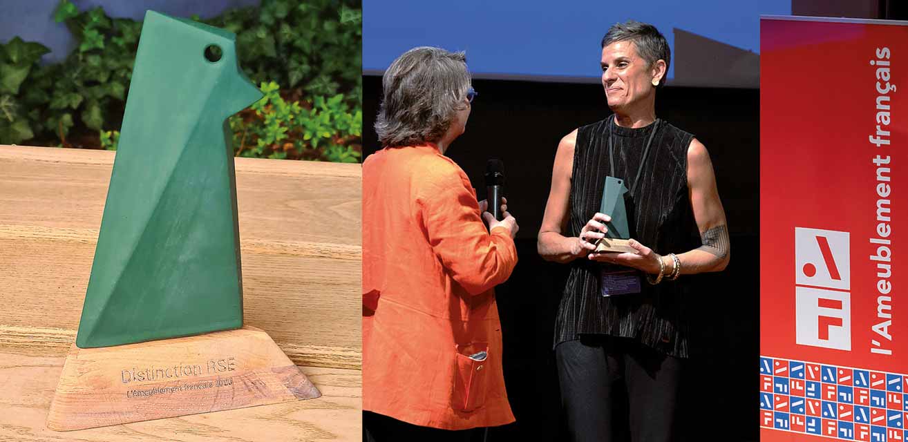 Aréa lauréat des Trophées RSE lors des rencontres de l’Ameublement français